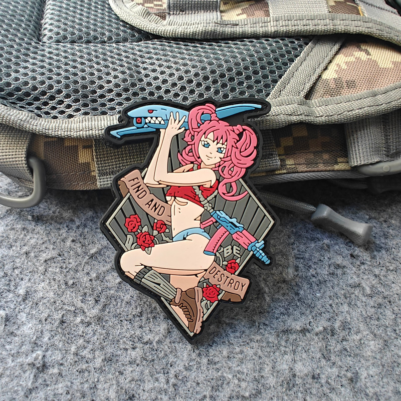 Rucksack Military Style - 2026 Nieuwe PVC tactische patches, morale