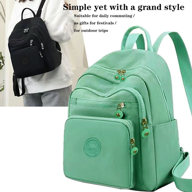 Canvas Backpack Casual - Elegante stijlvolle meerkleurige rugzak Verstelbare riem