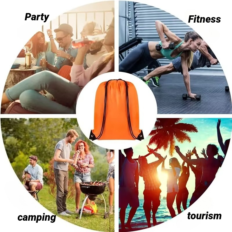 Waterdichte opvouwbare sportta - Drawstring Gym Bag recensie en prijs