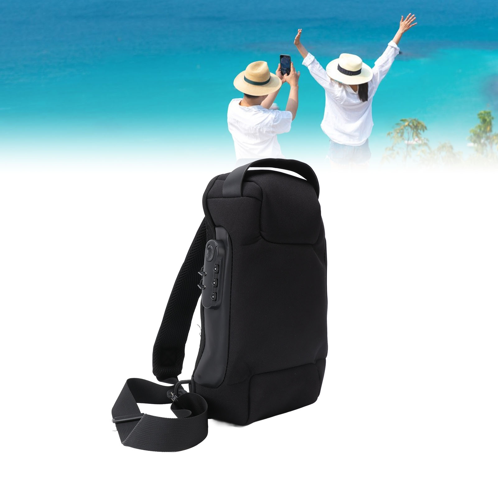 Schouderrugzak Oxfordstof Grot - Sling Backpack Shoulder recensie en prijs
