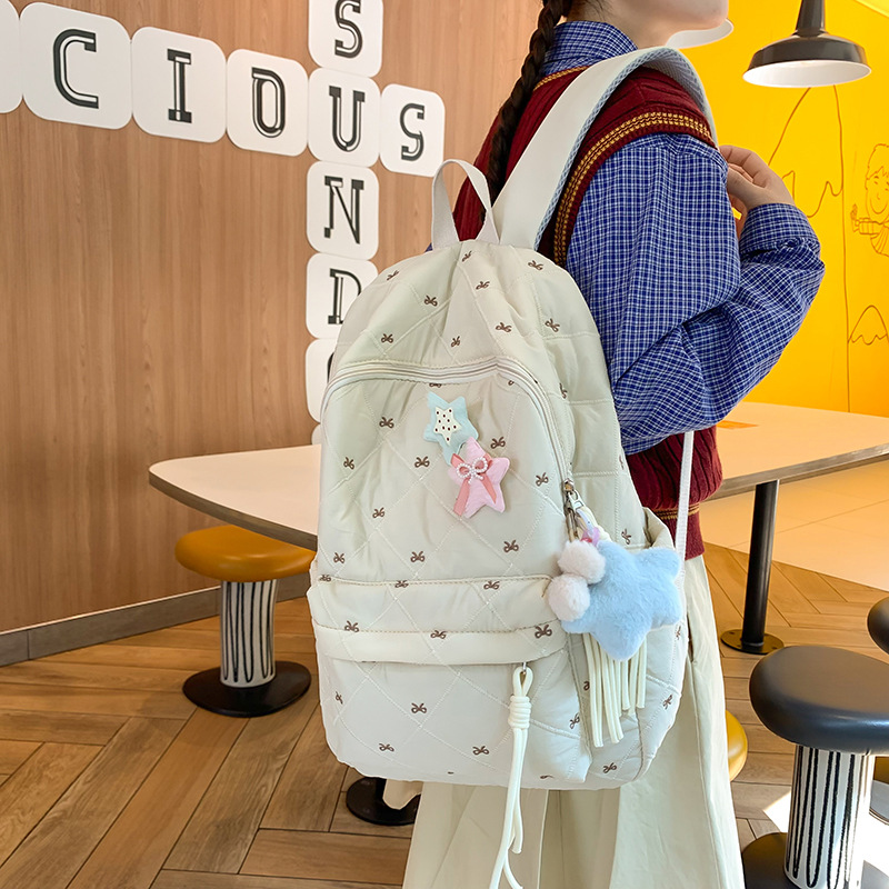Y2K Schattige Rugzak met Strik - School Backpack Teen recensie en prijs