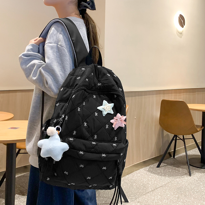 Y2K Schattige Rugzak met Strik - School Backpack Teen recensie en prijs
