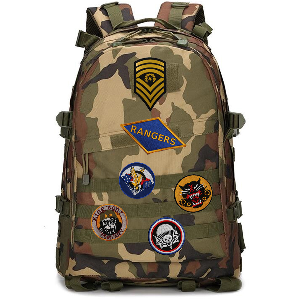 3d Geborduurde Zes Militaire V - Rucksack Military Style recensie en prijs