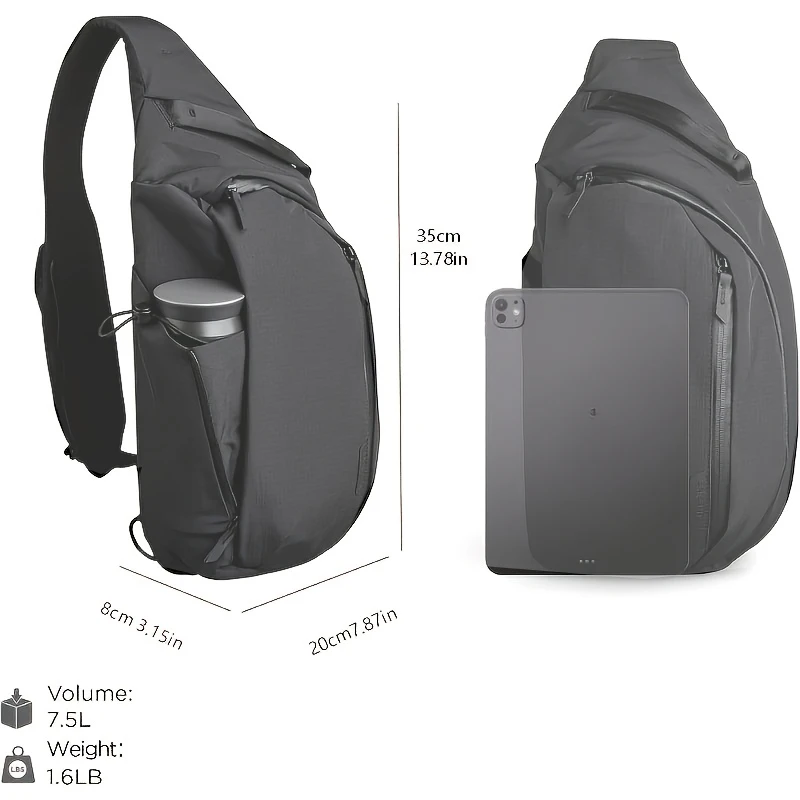 Rechter schoudertas 7,5L - Cro - Sling Backpack Shoulder recensie en prijs
