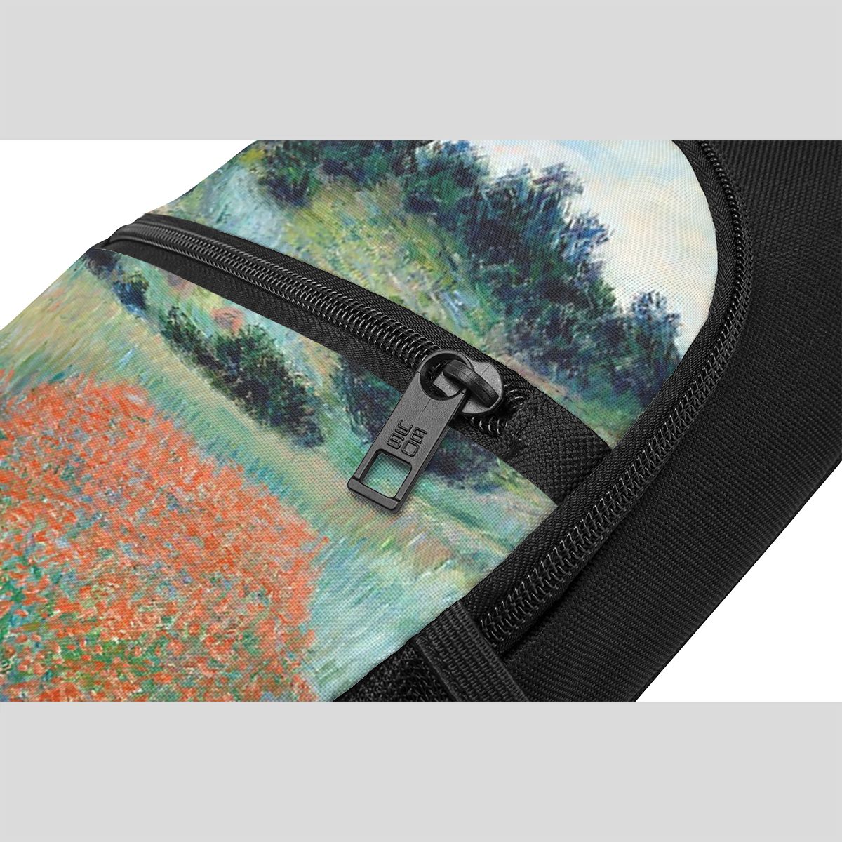 1885 Claude Monet Klaproosveld - Sling Backpack Shoulder recensie en prijs