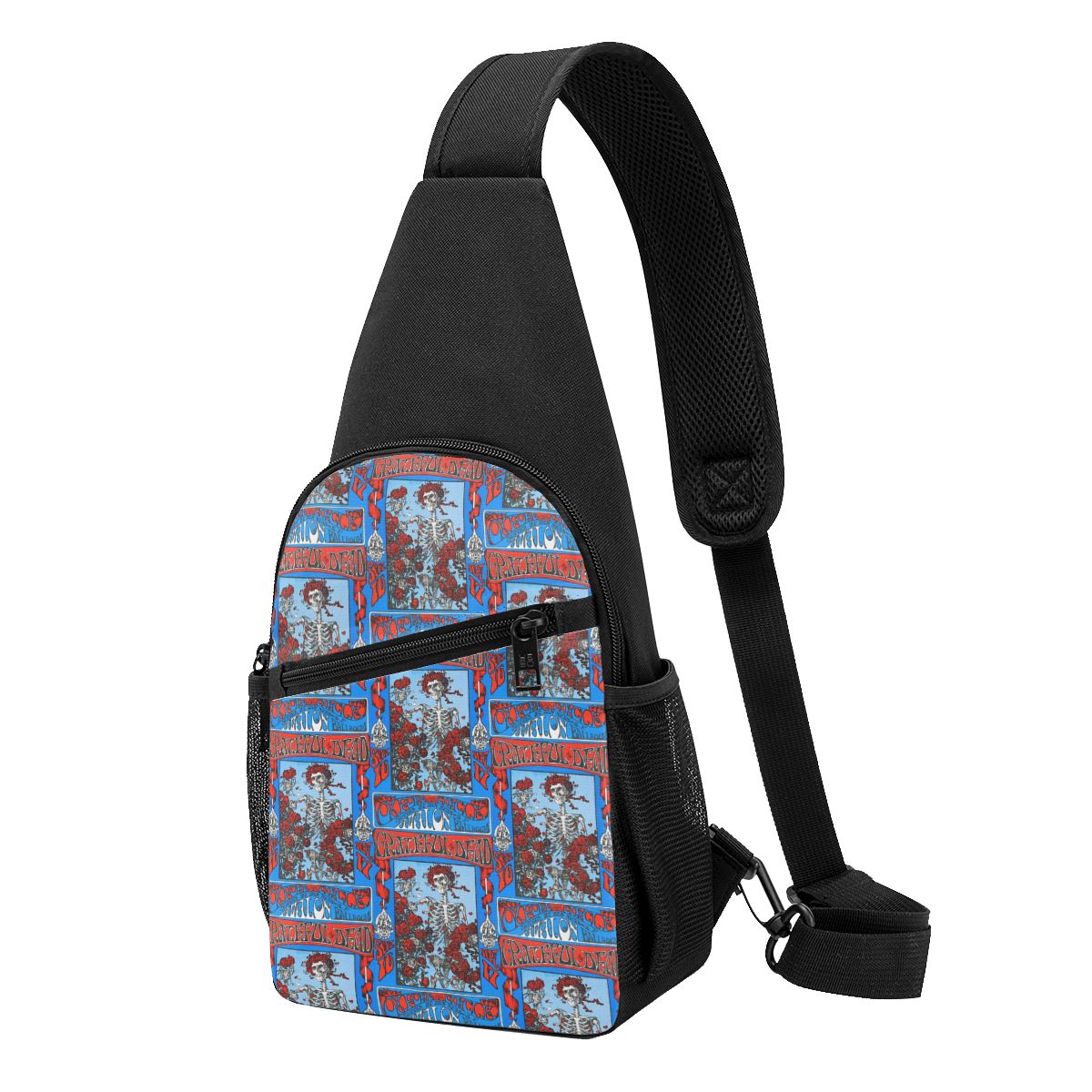 Grateful Dead Rock Band Borstt - Sling Backpack Shoulder recensie en prijs