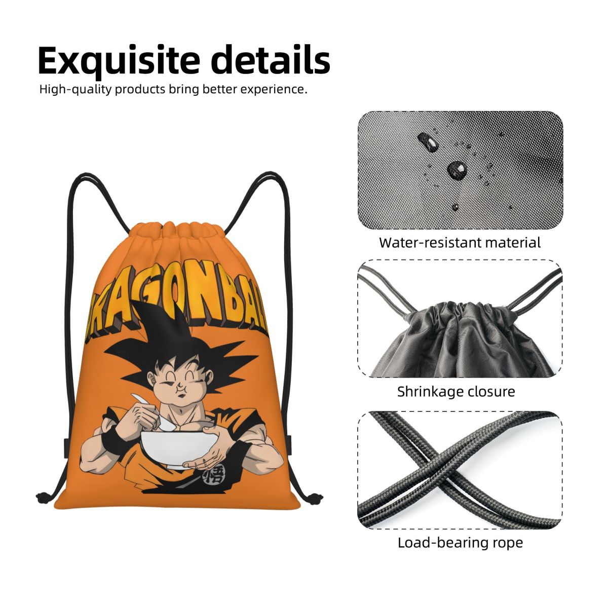 DBZ G-Gokues Cartoon Trekkoord - Drawstring Gym Bag recensie en prijs