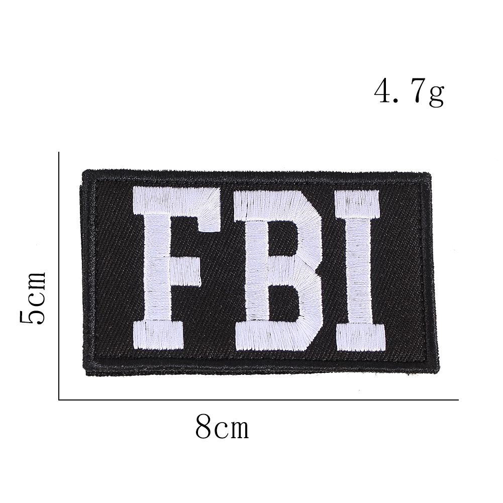 2 stuks FBI Patches Embleem Gr - Rucksack Military Style recensie en prijs