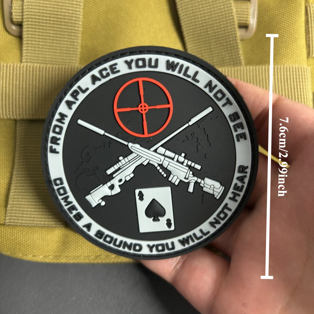 Sniper PVC Patch Tactische Mor - Rucksack Military Style recensie en prijs